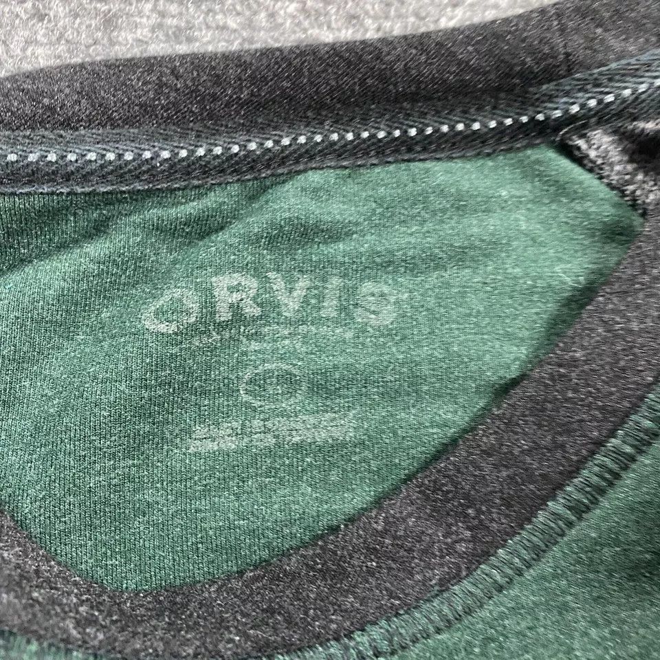 Orvis Orvis Shirt Men's Large Green Casual Rayon Blend Adults L Size US L / EU 52-54 / 3 - 4 Thumbnail