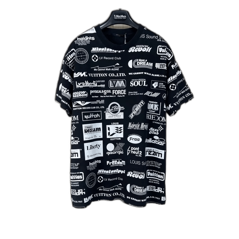 Louis Vuitton Louis Vuitton Graphic Print Short Sleeve Shirt Size US S / EU 44-46 / 1 - 1 Thumbnail