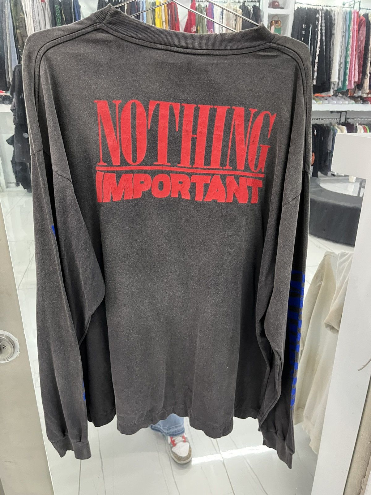Saint Michael Saint Mxxxxxx Kosuke Kawamura L/S Tee Size US XXL / EU 58 / 5 - 2 Thumbnail