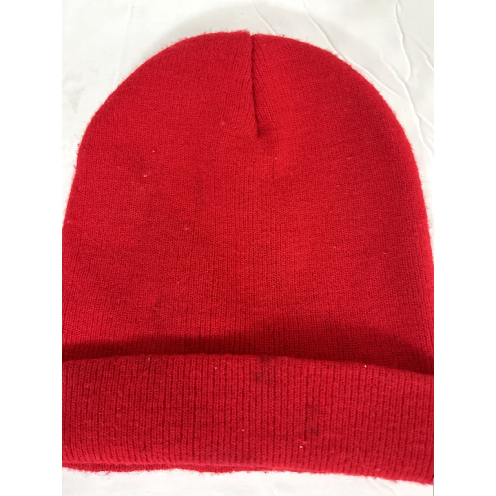 Vintage Astroworld Beanie Red One Size Embroidered Travis Scott Men Beanie Size ONE SIZE - 7 Thumbnail