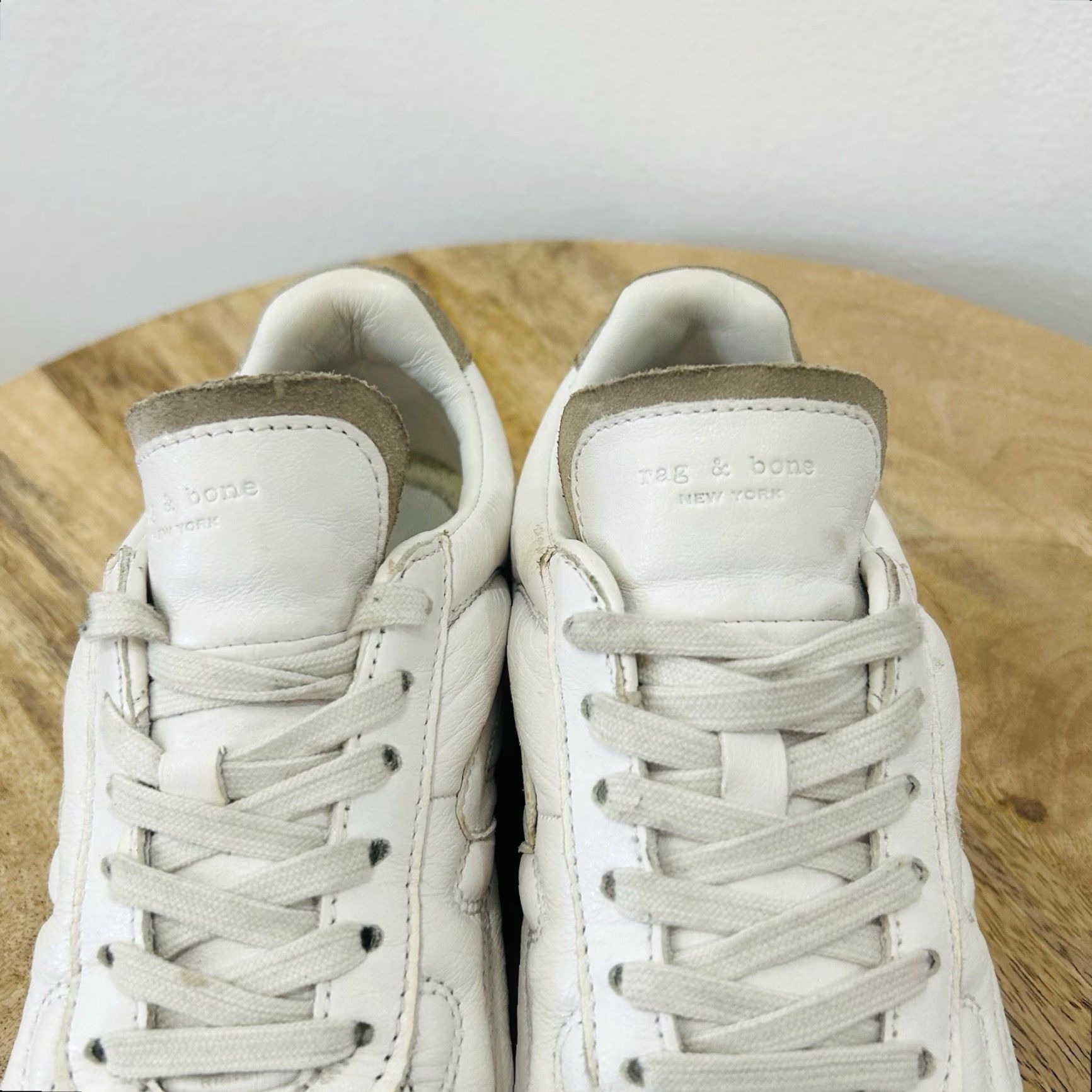 Rag & Bone rag & bone Legacy Sneaker Womens US 5 White 35 Retro Size US 5 / IT 35 - 7 Thumbnail