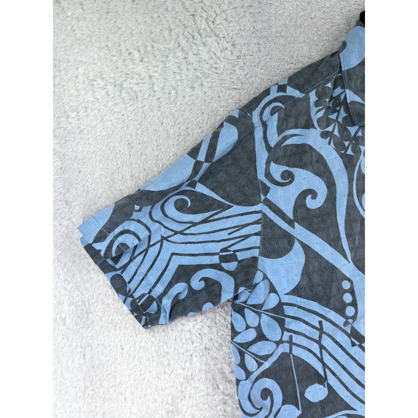 Tommy Bahama Tommy Bahama Shirt Mens Large Blue Floral Silk Hawaiian Button-Up Beach Resort Aloha Short Sleeve Mens Size US L / EU 52-54 / 3 - 5 Thumbnail