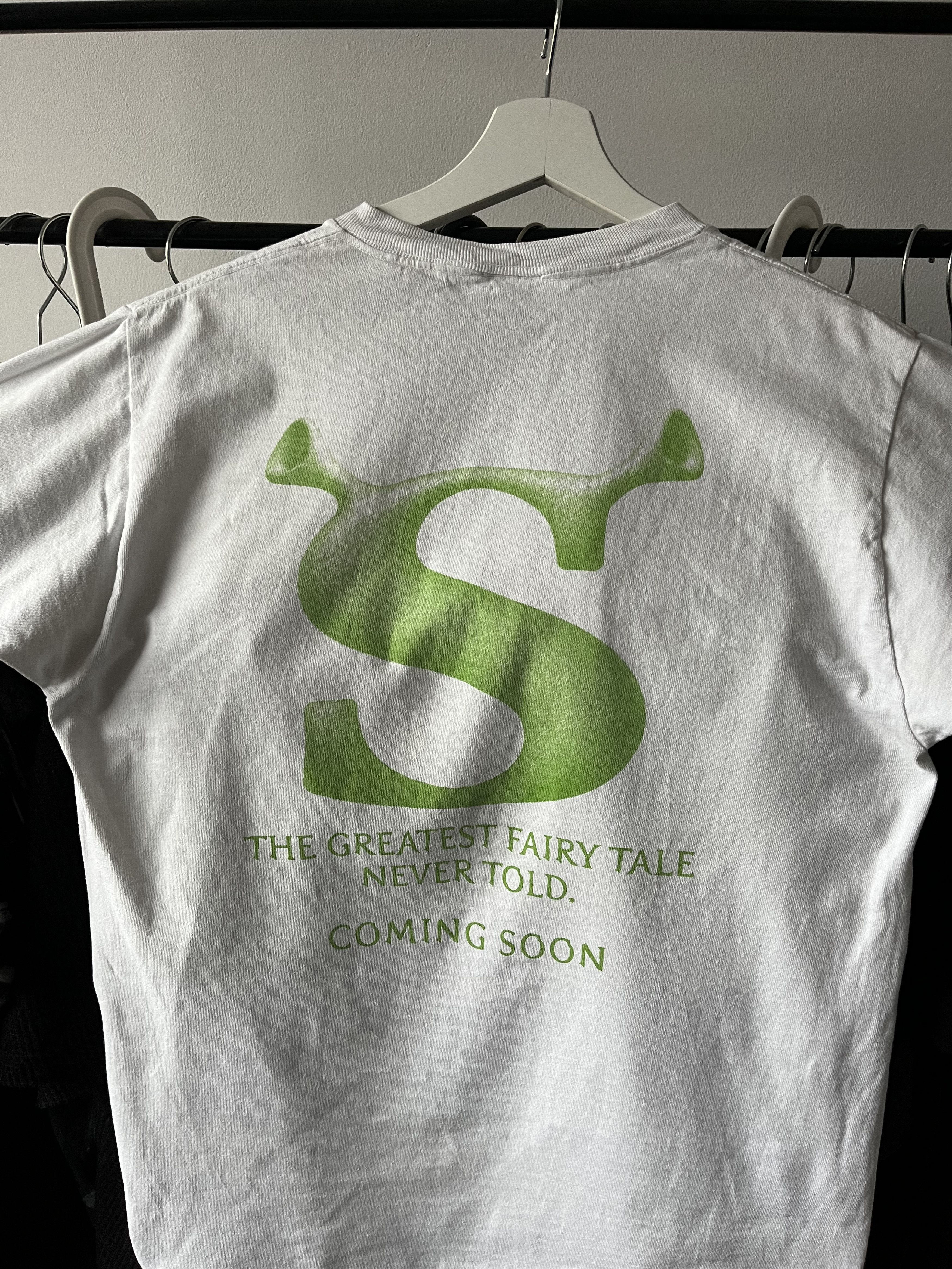 Vintage Vintage 2001 Shrek Promo Movie tee very rare Cartoon y2k og Size US M / EU 48-50 / 2 - 3 Thumbnail
