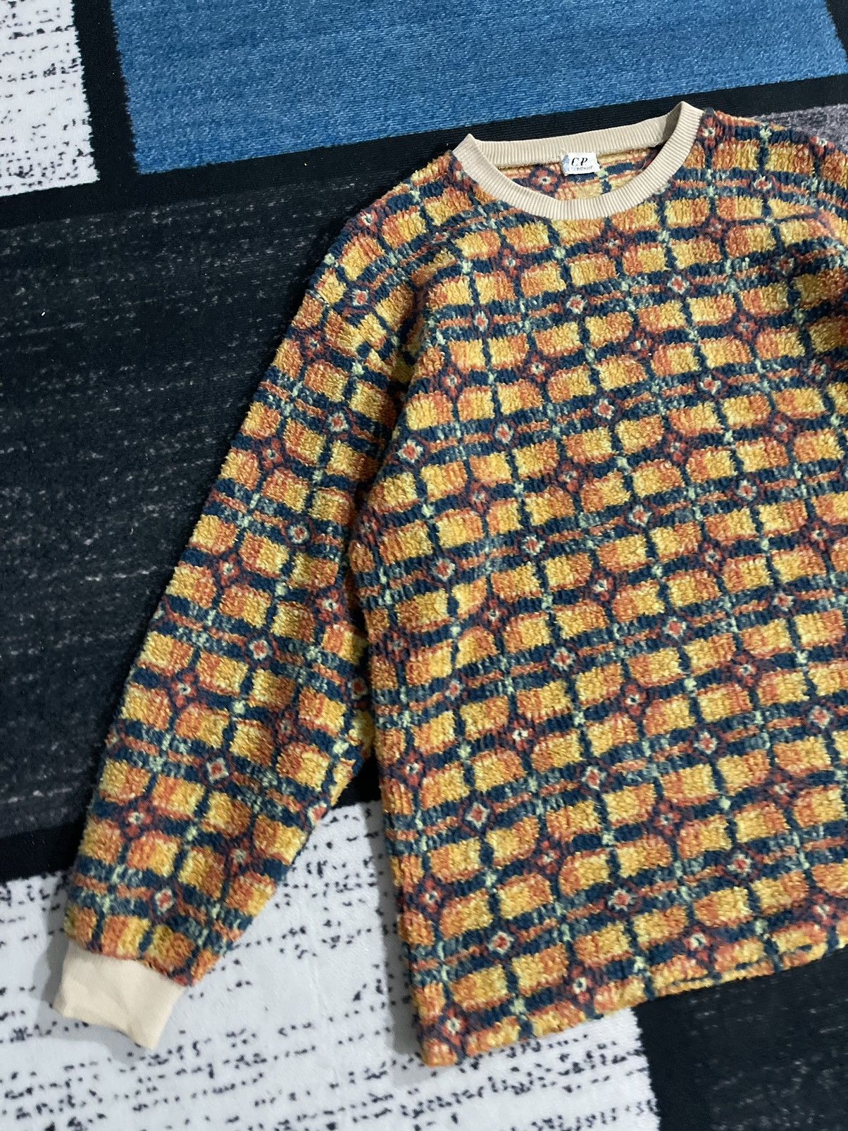 C.P. Company × Vintage Vintage C.P Company Fleece Sweatshirt Size US L / EU 52-54 / 3 - 4 Thumbnail