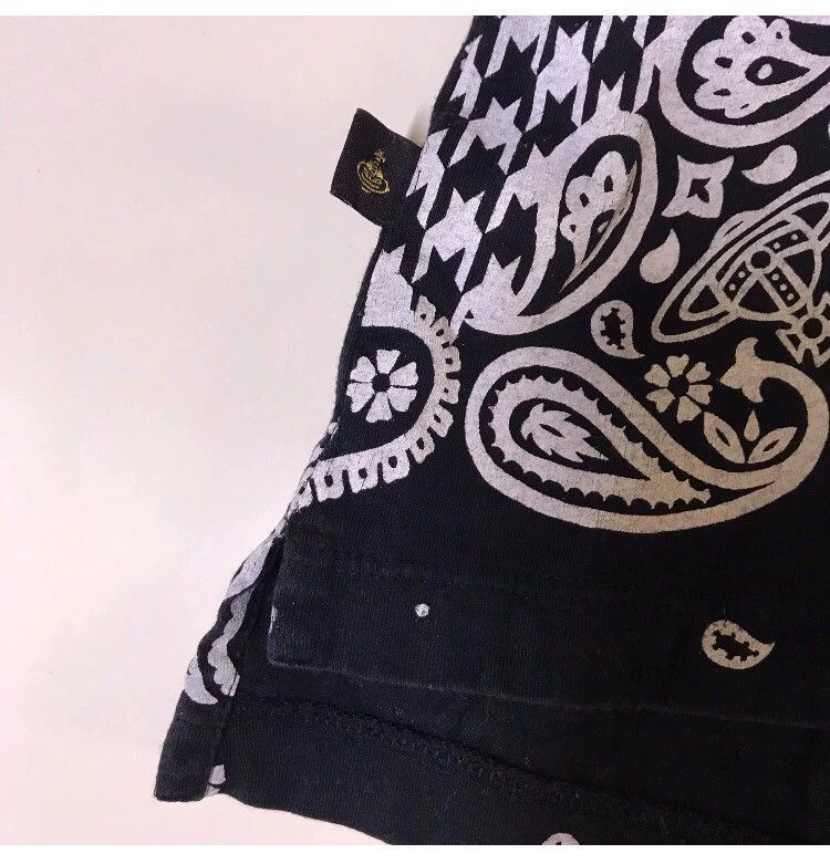 Vivienne Westwood vivienne westwood Fruit Flower Plaid Planet Print Black Sh Size S / US 4 / IT 40 - 4 Thumbnail