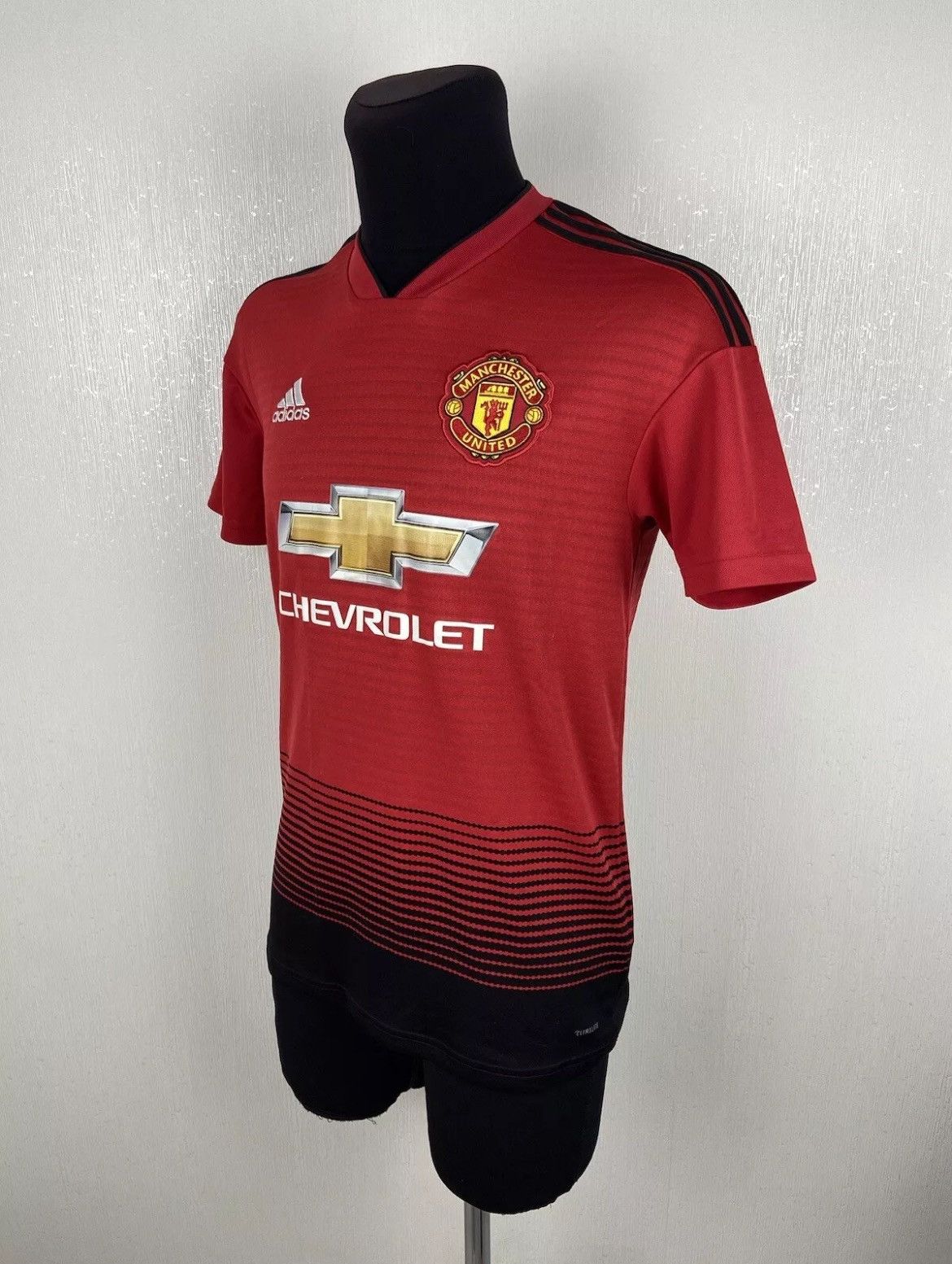 Adidas Manchester United FC 2018/19 Home Jersey Shirt Adidas Size S Size US S / EU 44-46 / 1 - 2 Thumbnail