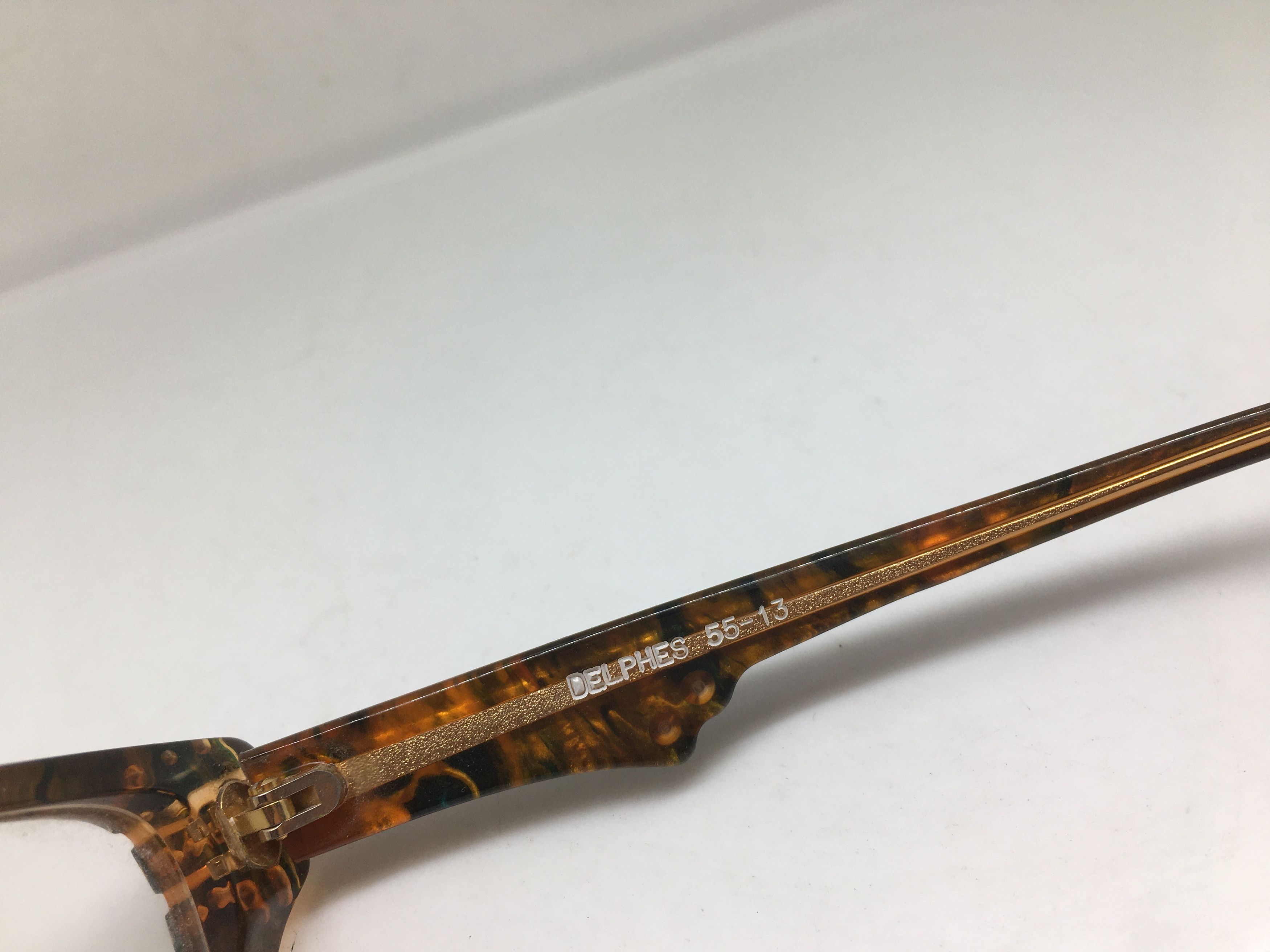 Vintage Vintage Lido Delphes Diva Eyeglasses Frame France Size ONE SIZE - 4 Thumbnail