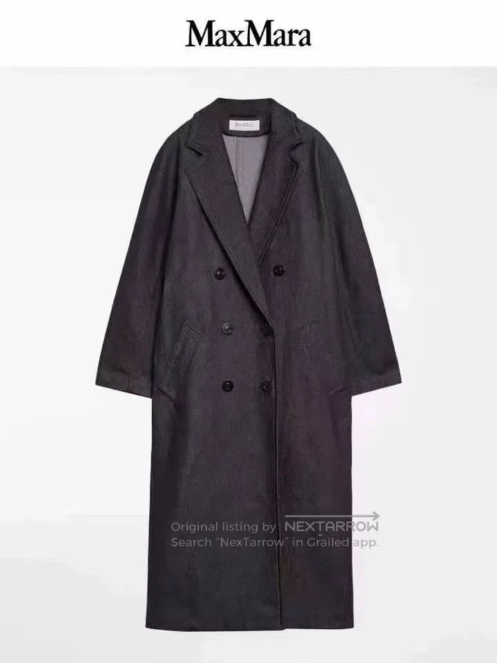 Max Mara Max Mara Classic Denim Coat Size XS / US 0-2 / IT 36-38 - 8 Thumbnail