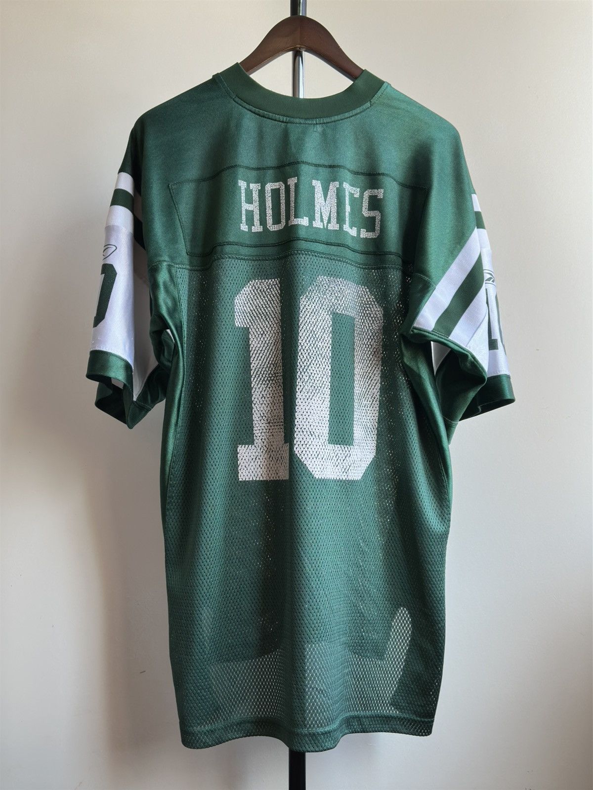 NFL Vintage New York Jets Santonio Holmes #10 NFL Jersey Size US L / EU 52-54 / 3 - 2 Thumbnail