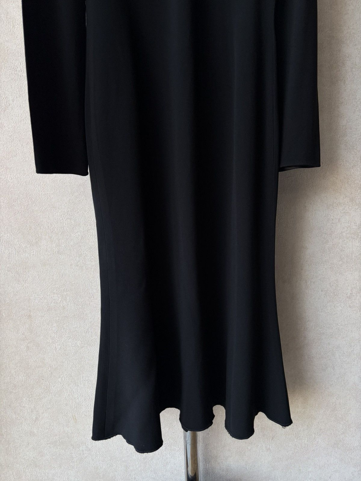 Dolce & Gabbana Dolce & Gabbana Long-sleeve Flared Ruffle Midi Dress Size M / US 6-8 / IT 42-44 - 6 Thumbnail