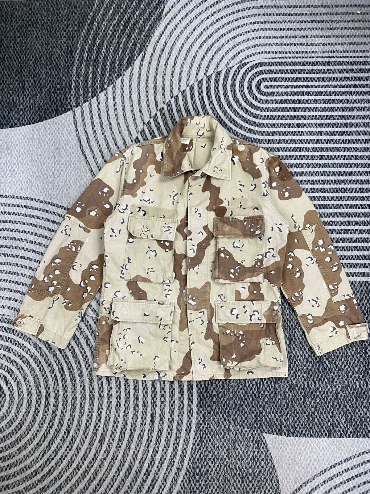 Vintage Vintage US Army Dessert Camouflage M-65 NATO Jacket Size US M / EU 48-50 / 2 - 1 Thumbnail