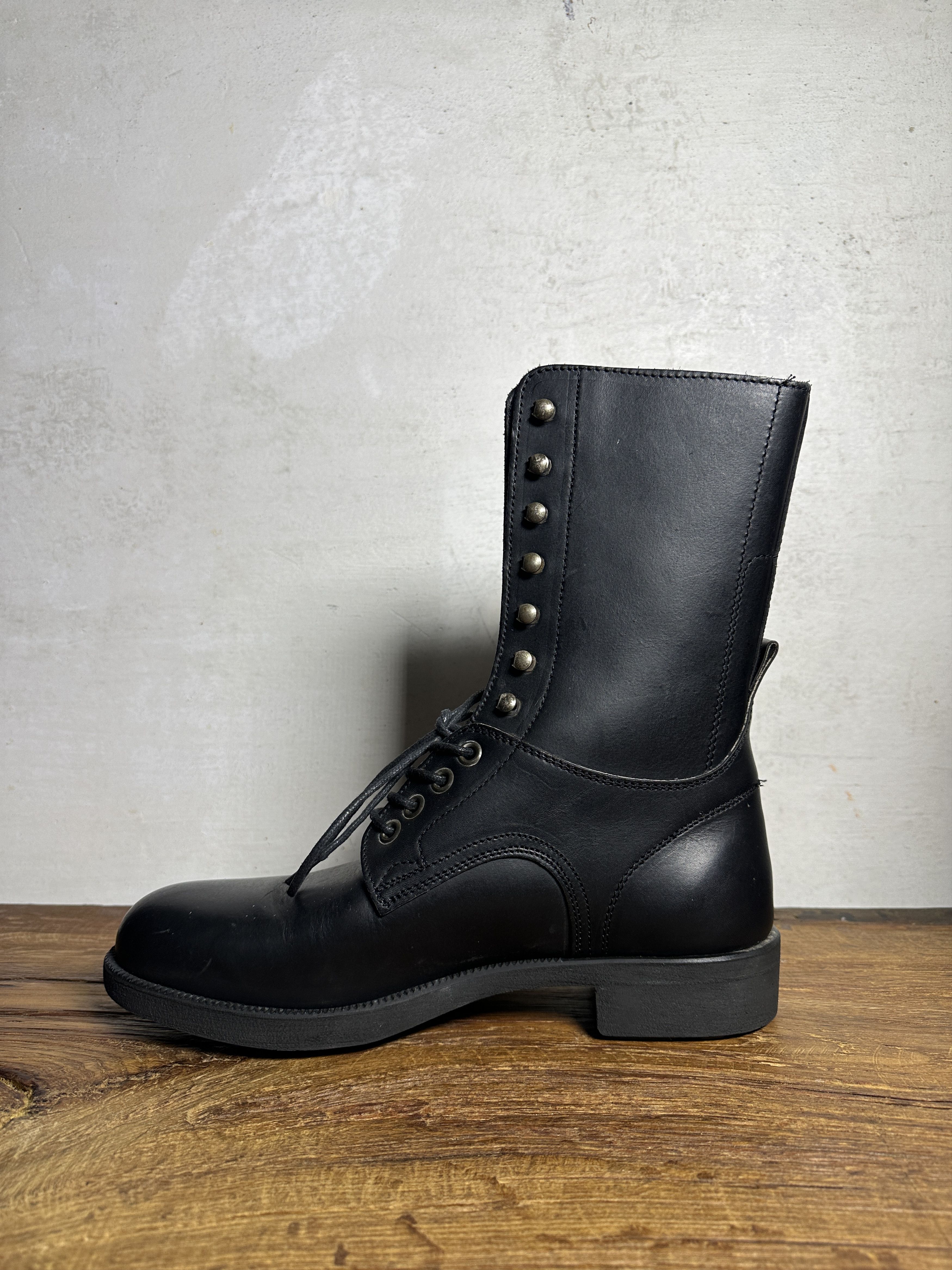 Vibram Handmade Military Leather Boots Size US 11 / EU 44 - 2 Thumbnail