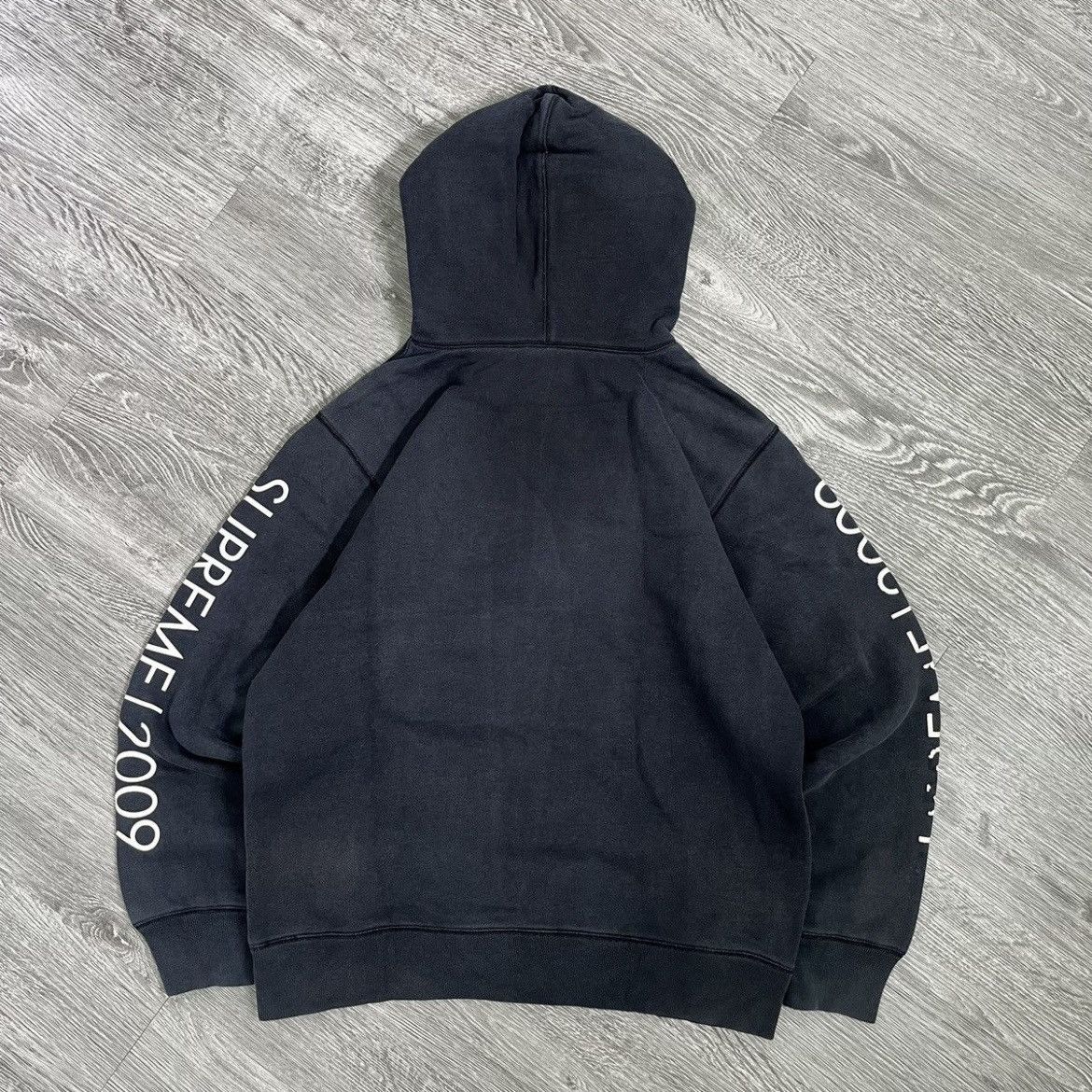 Supreme Supreme 2009 Block Stripe Sweat Hoodie Size US XL / EU 56 / 4 - 6 Thumbnail