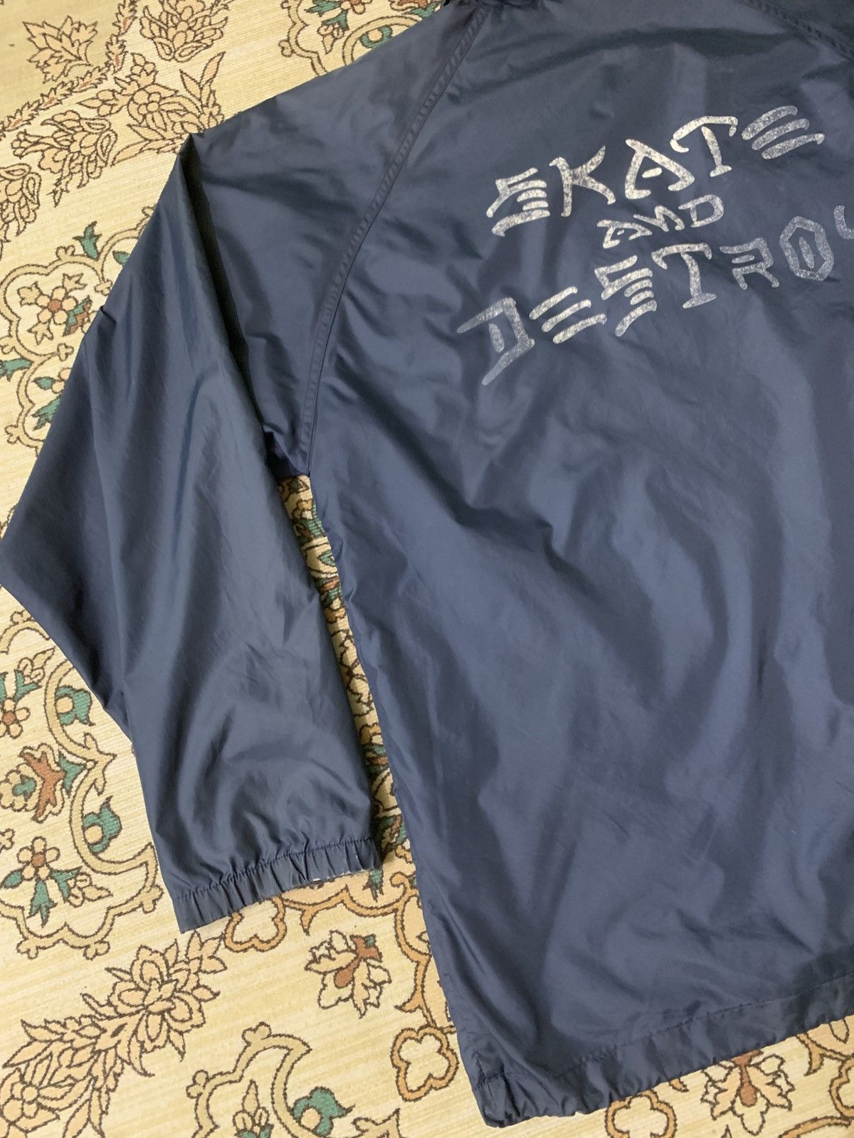 Thrasher × Vintage VINTAGE THRASHER MAGAZINE SKATE AND DESTROY COACH JACKET Size US M / EU 48-50 / 2 - 7 Thumbnail