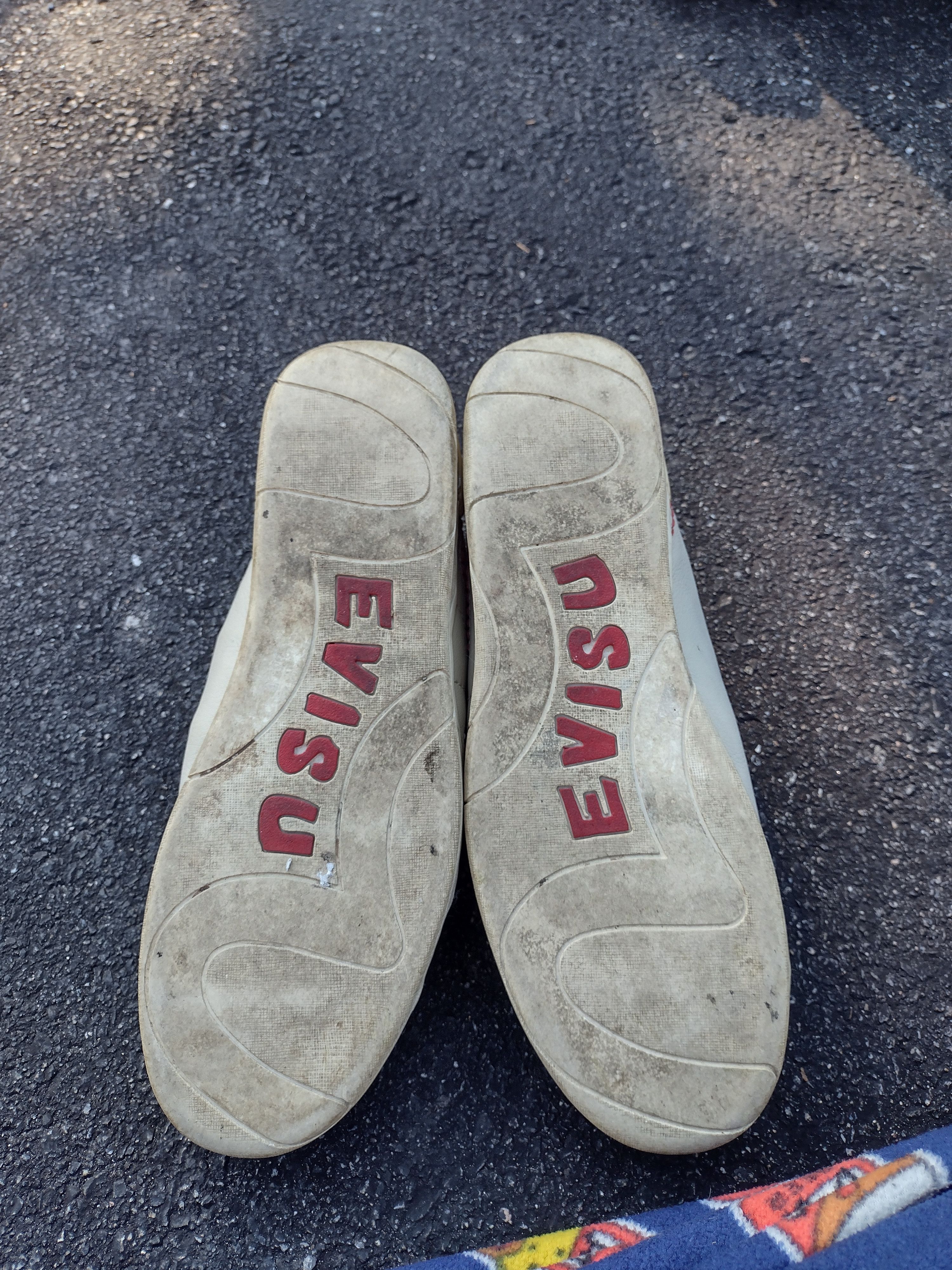 Evisu Evisu Maniacs Leather Sneakers Size US 11.5 / EU 44-45 - 4 Thumbnail