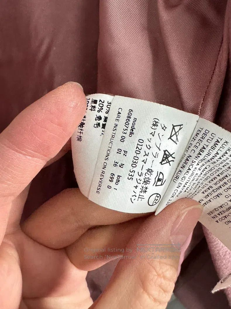 Max Mara Max Mara Coat Size 4XL / US 24-26 - 4 Thumbnail