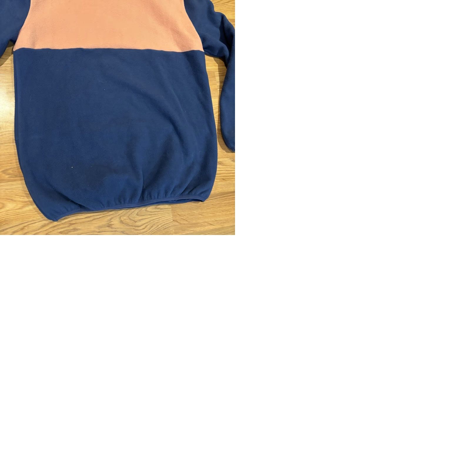 Pinko Darkside Snowboards Colorblock Fleece Jacket Pink Blue Unisex Size L Sherpa Hoodie Pullover with Deep Pile Size US L / EU 52-54 / 3 - 9 Thumbnail