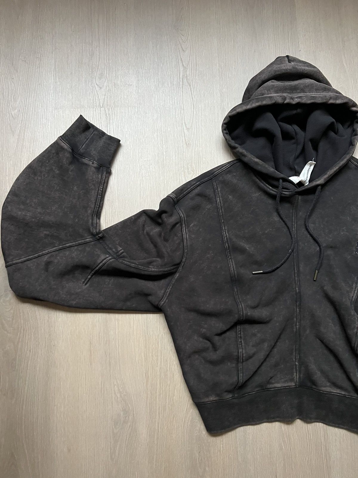 H&M GLENN MARTENS x H&M LIMITED CROPPED HOODIE Size US L / EU 52-54 / 3 - 6 Thumbnail