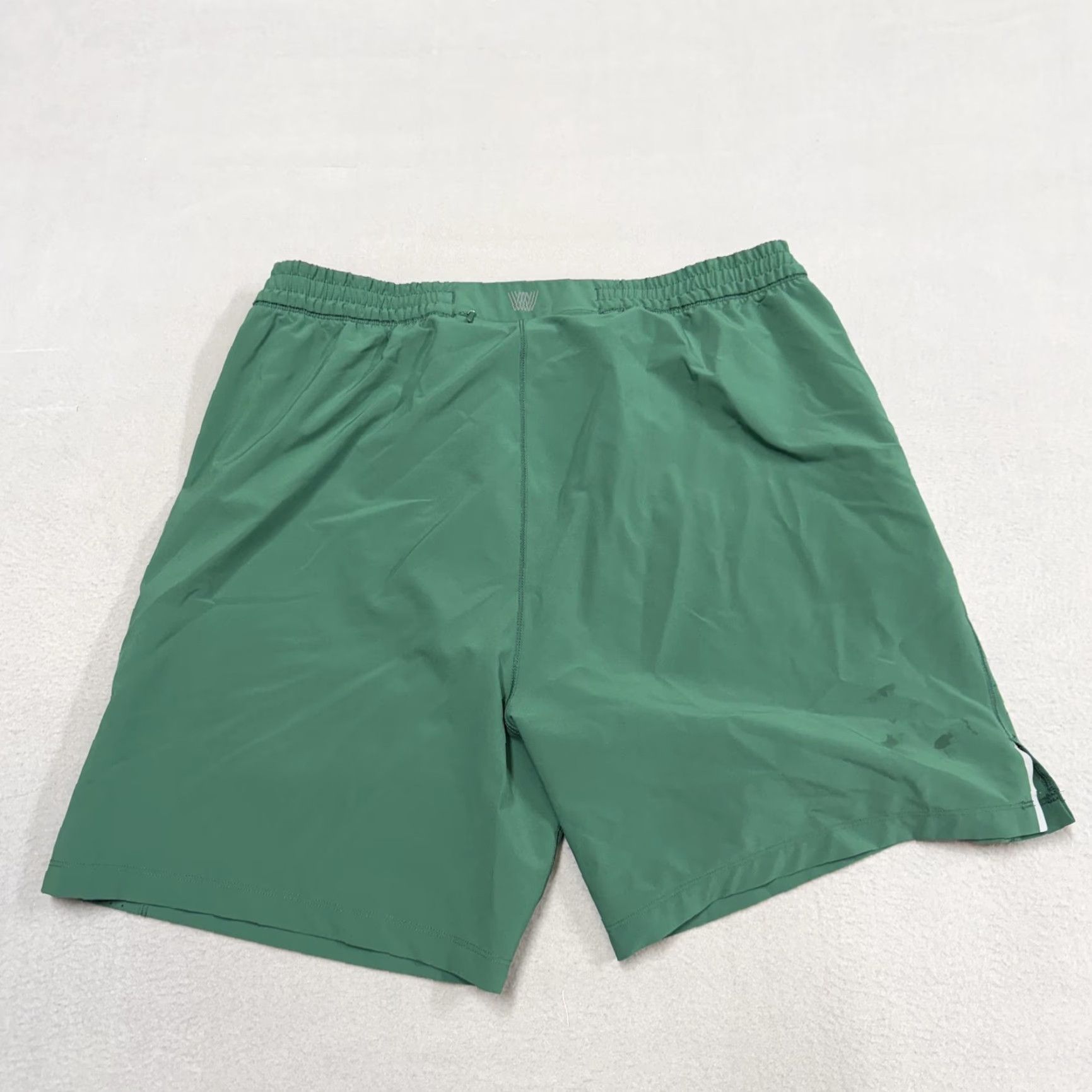 Vintage Mack Weldon Shorts Mens Large Green Athletic Zip Pockets Quick Dry 7" Inseam Size US 33 - 4 Thumbnail