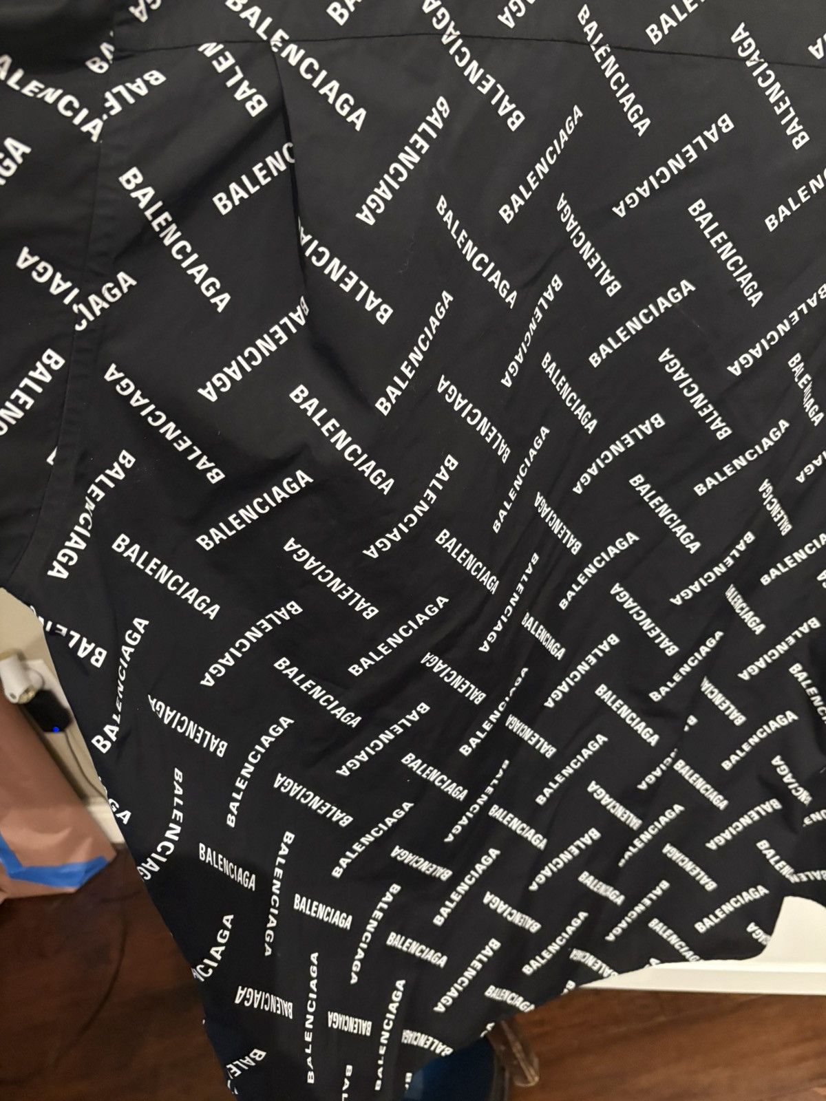 Balenciaga Balenciaga- Bal Diagonal Allover Shirt Size US L / EU 52-54 / 3 - 5 Thumbnail