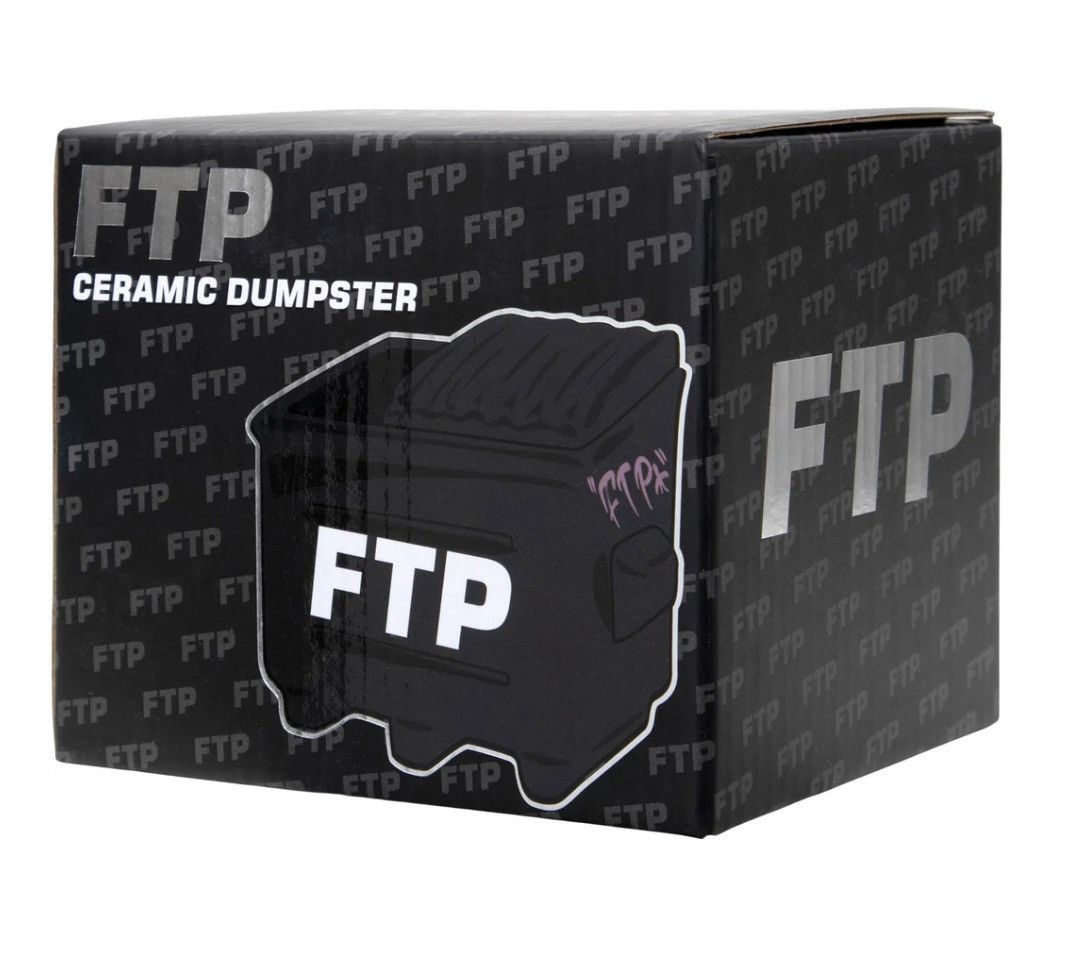 Fuck The Population FTP Ceramic Dumpster Size ONE SIZE - 3 Thumbnail
