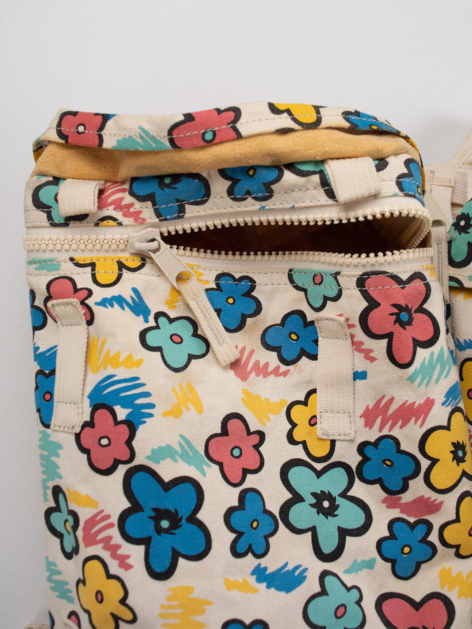 Bernhard Willhelm Bernhard Willhelm - S/S 2003 - floral double backpack Size ONE SIZE - 9 Thumbnail