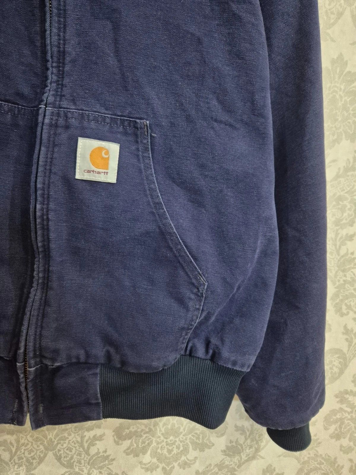 Carhartt VTG 90s Carhartt JR102 Navy Active Jacket Oklahoma Cowgirl’s Size US XXL / EU 58 / 5 - 6 Thumbnail