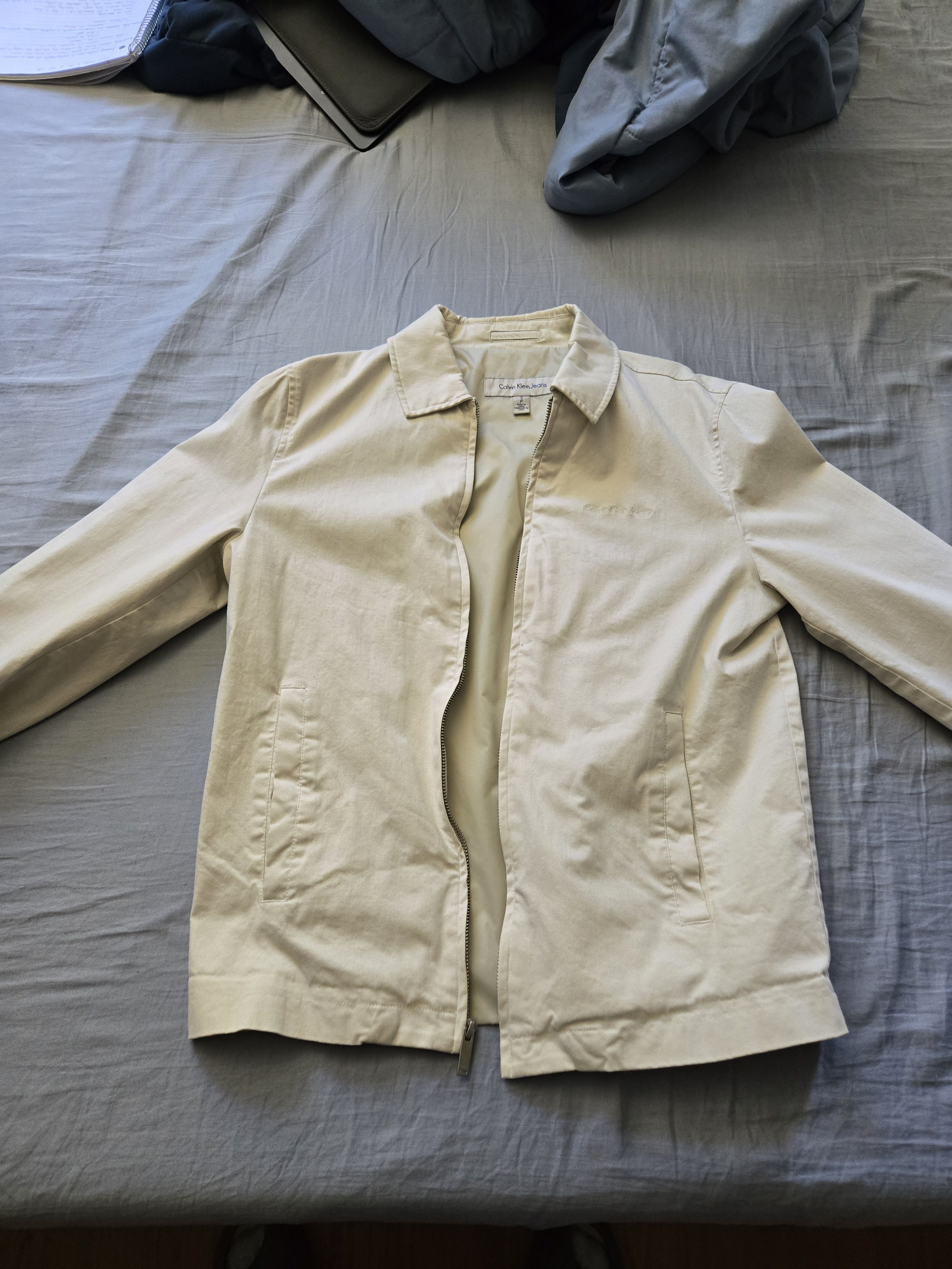 Calvin Klein Calvin Klein White Jacket Size US S / EU 44-46 / 1 - 1 Thumbnail