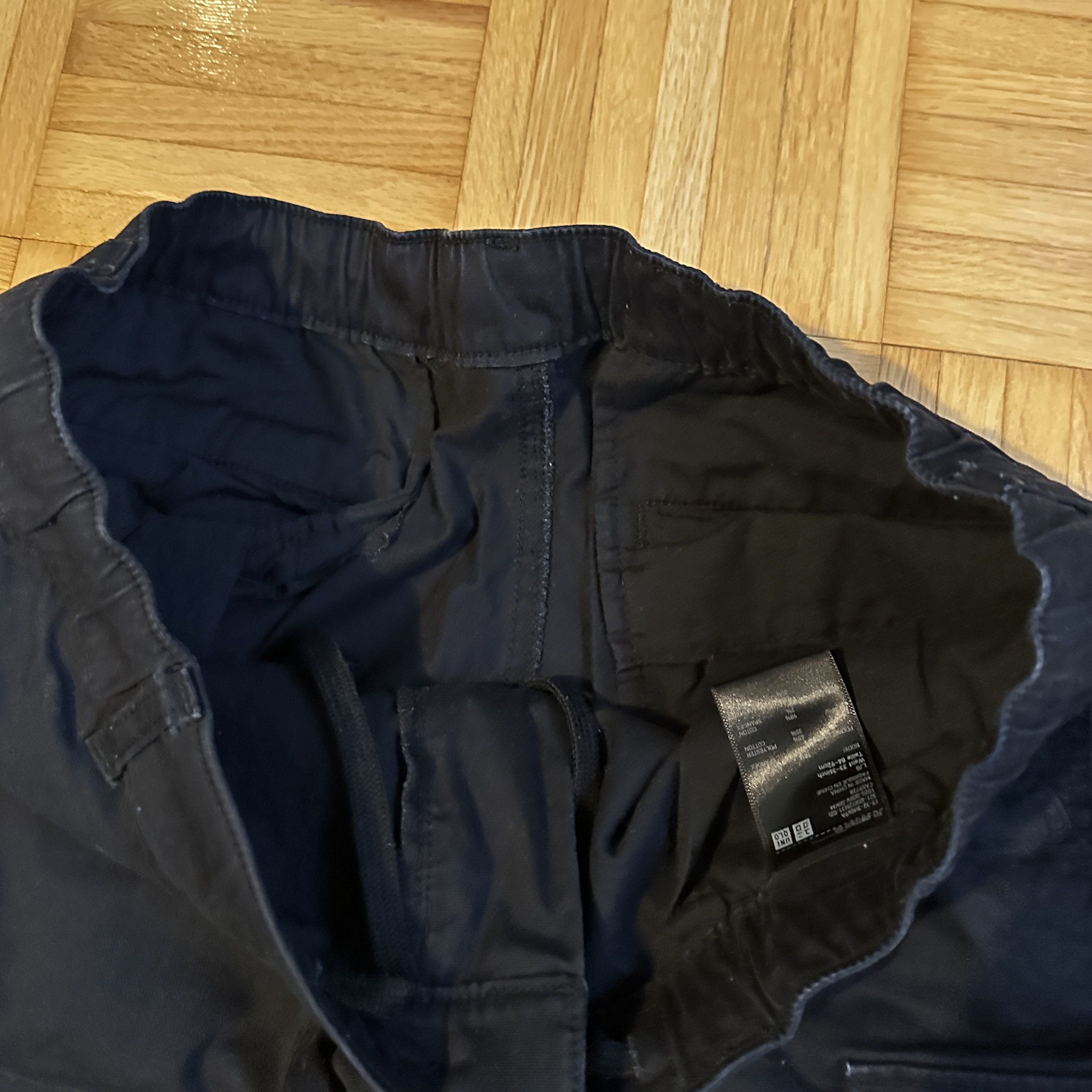Uniqlo Uniqlo Unisex Cargo Jogger Pants Black Large Size US 36 / EU 52 - 5 Thumbnail