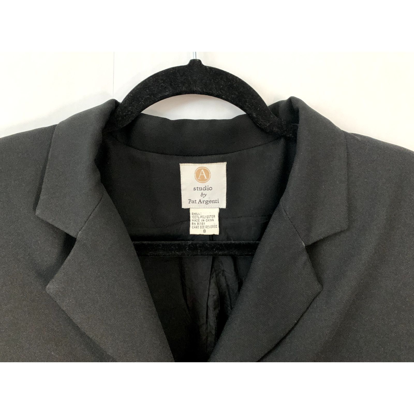 Vintage Vintage Studio by Pat Argenti Blazer Jacket Button Up 90s Size M / US 6-8 / IT 42-44 - 5 Thumbnail