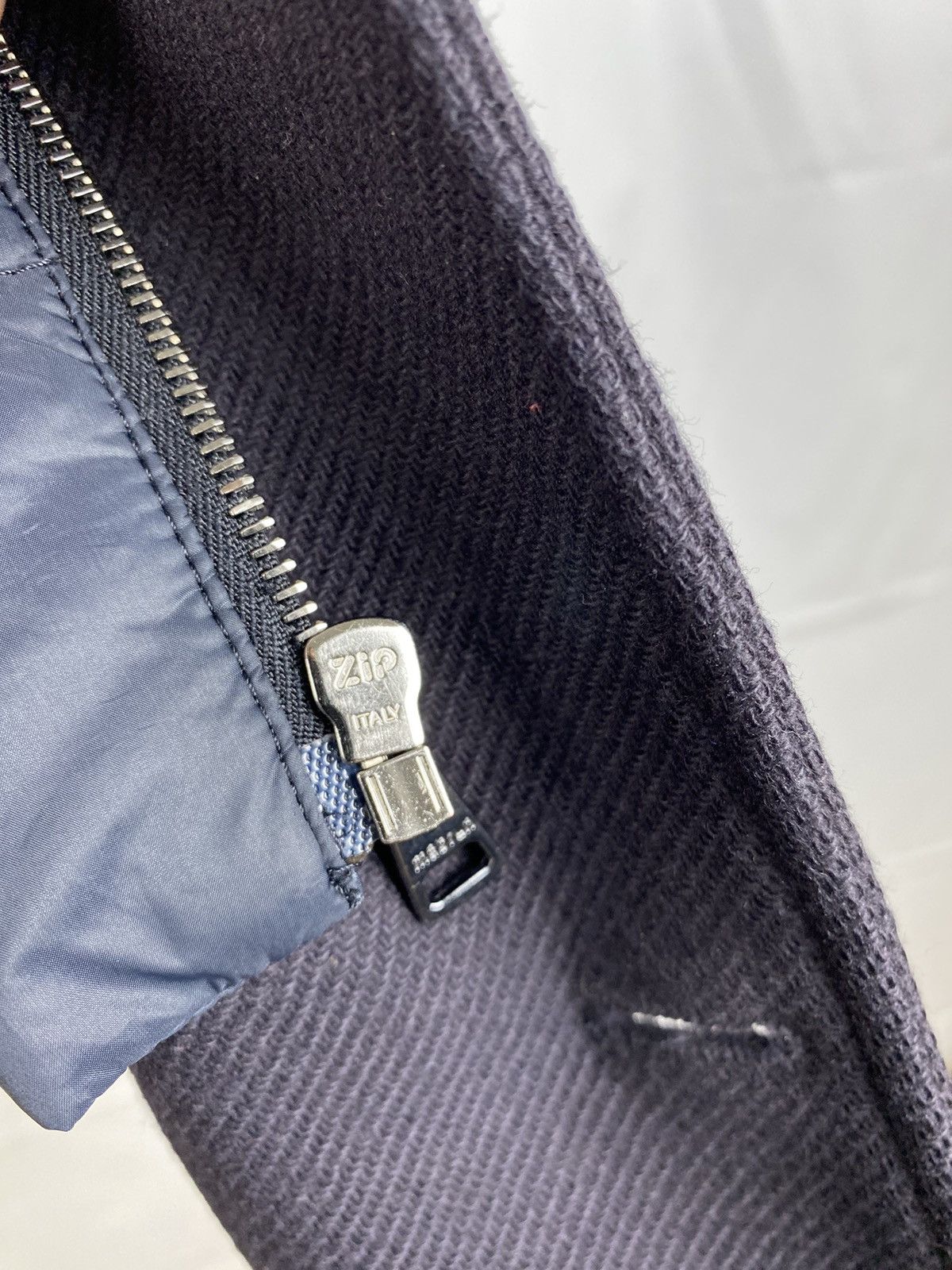 Other Mabrun Italy Wool-Viscose Navy Blue Coat Men size 52 Size US L / EU 52-54 / 3 - 10 Thumbnail