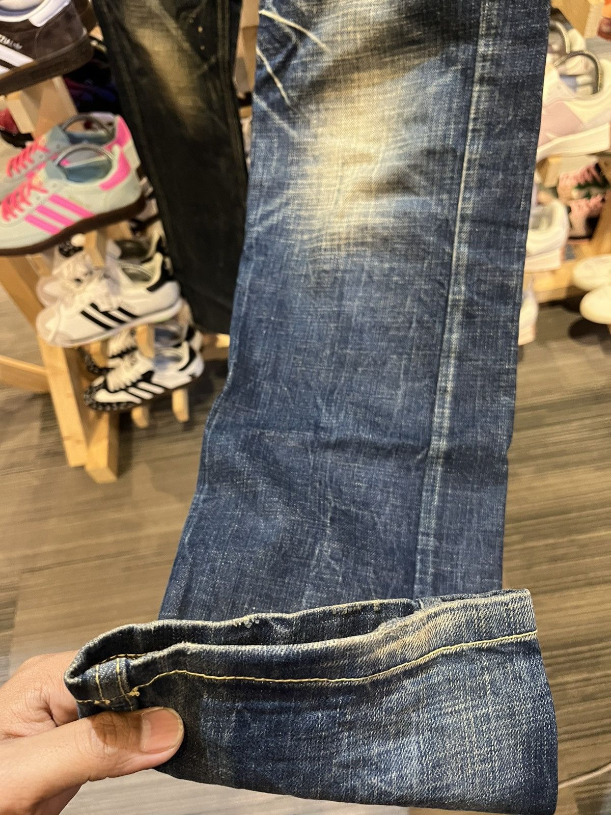 If Six Was Nine × Le Grande Bleu (L.G.B.) Red Pepper Gold Label Jeans Size US 32 / EU 48 - 12 Thumbnail