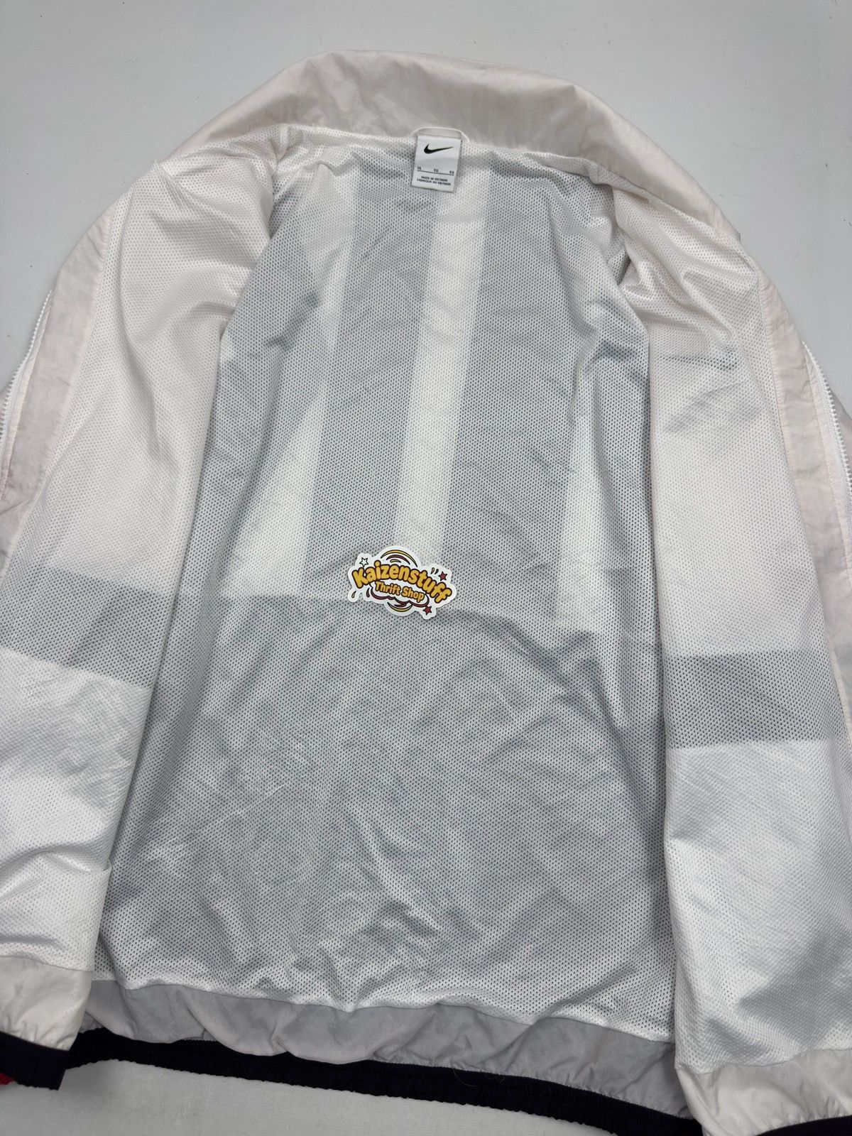 Nike Vintage 90s Nike Big Script Windbreaker Size US XXL / EU 58 / 5 - 10 Thumbnail