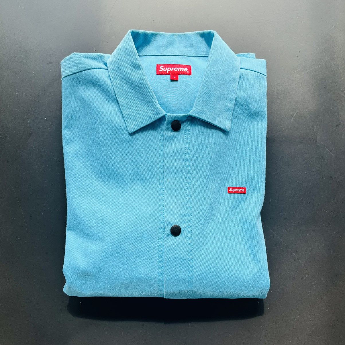 Supreme Rare vintage Supreme box logo Work Jacket Size US L / EU 52-54 / 3 - 1 Thumbnail