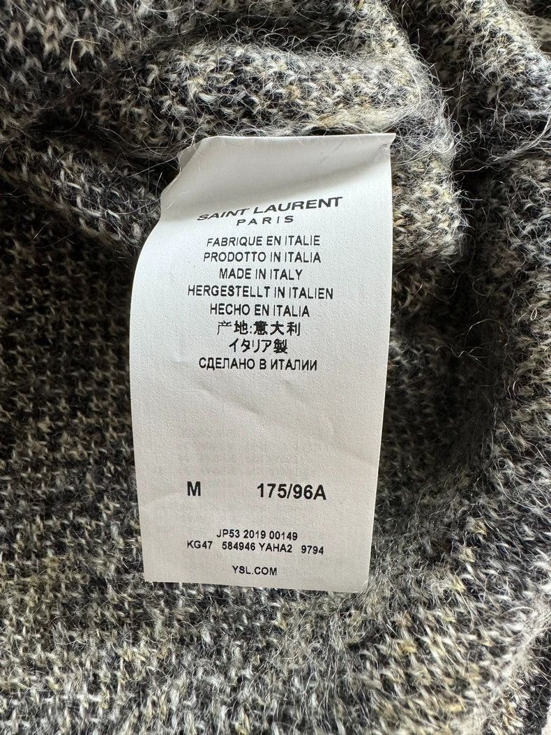 Saint Laurent Paris Saint Laurent Paris Cat leopard print sweater-2505 Size US M / EU 48-50 / 2 - 5 Thumbnail