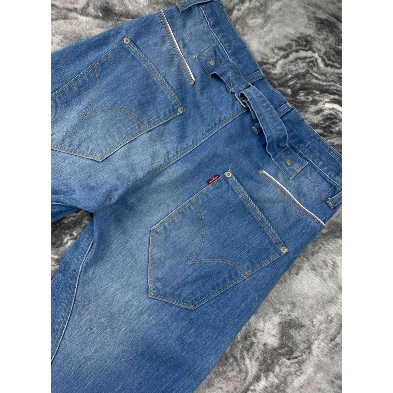 Levi's VINTAGE Levi’s Engineered Jeans Men Size 29x32 Blue Size US 29 - 4 Thumbnail