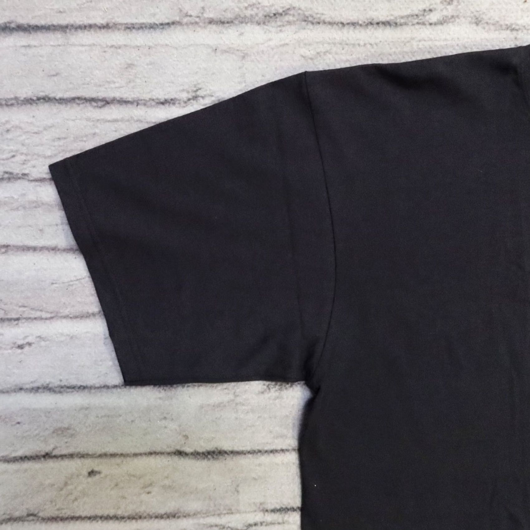 Nike Vintage Nike Air Jordan 1 Shoulder Lace Shirt L Black Mens Size US L / EU 52-54 / 3 - 4 Thumbnail