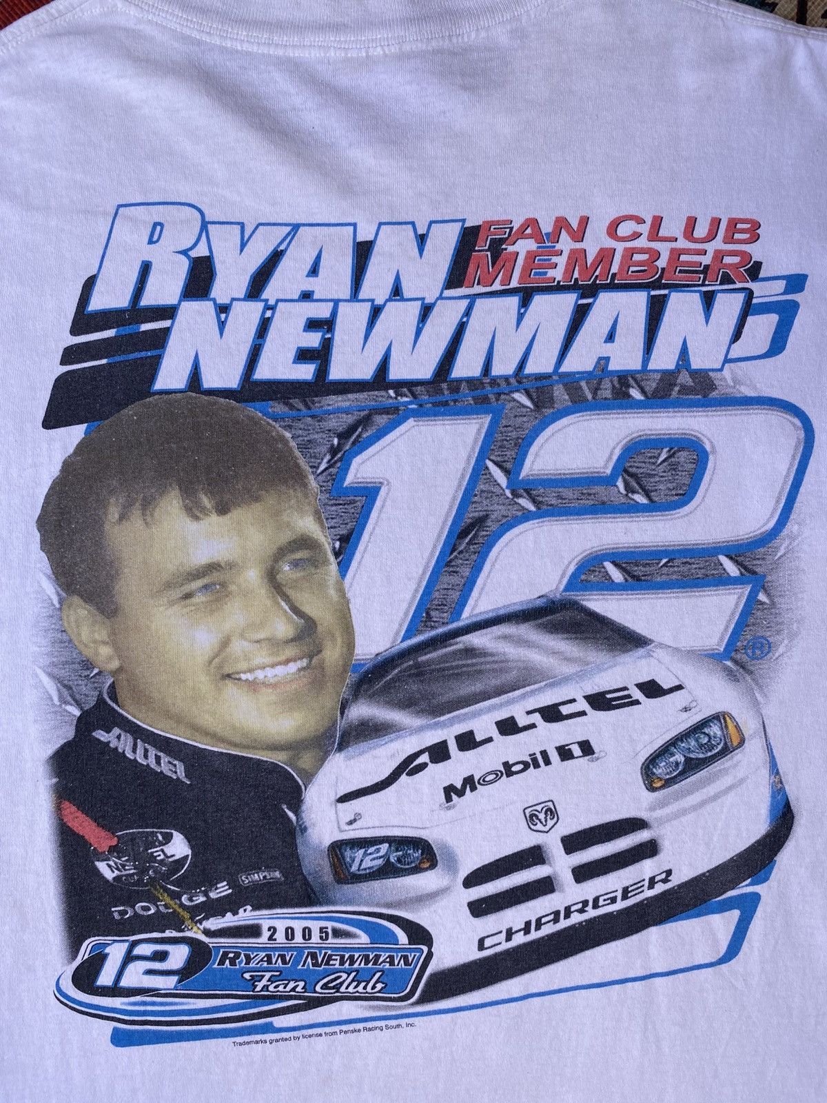 NASCAR Vintage Nascar Bryan Newman Car tees Size US L / EU 52-54 / 3 - 8 Thumbnail