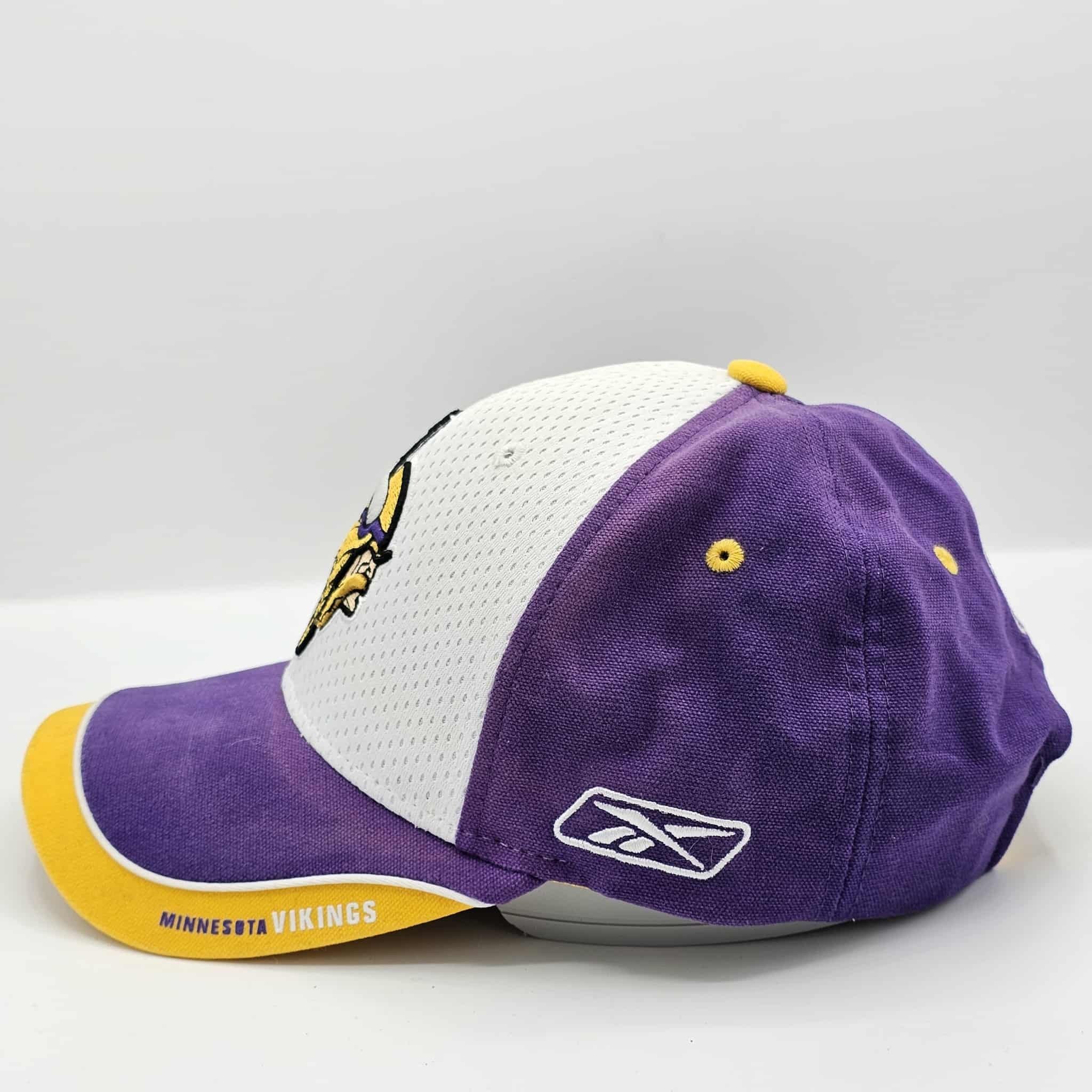 Vintage Minnesota Vikings Vintage Y2K Reebok Adjustable Hat Size ONE SIZE - 2 Thumbnail