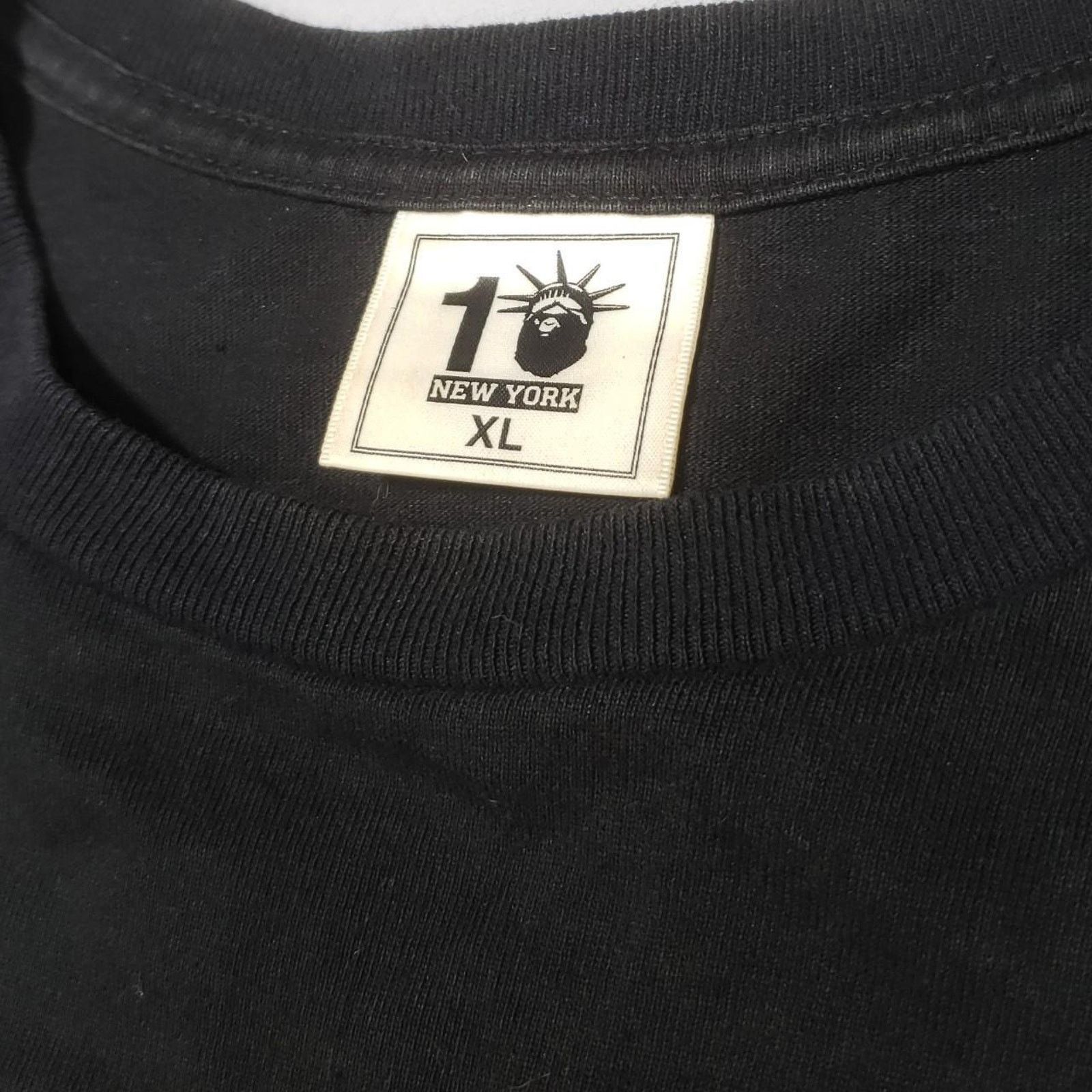 Bape Bape x Stash NY 10th Anniversary College Logo tee Mens XL Size US XL / EU 56 / 4 - 3 Thumbnail