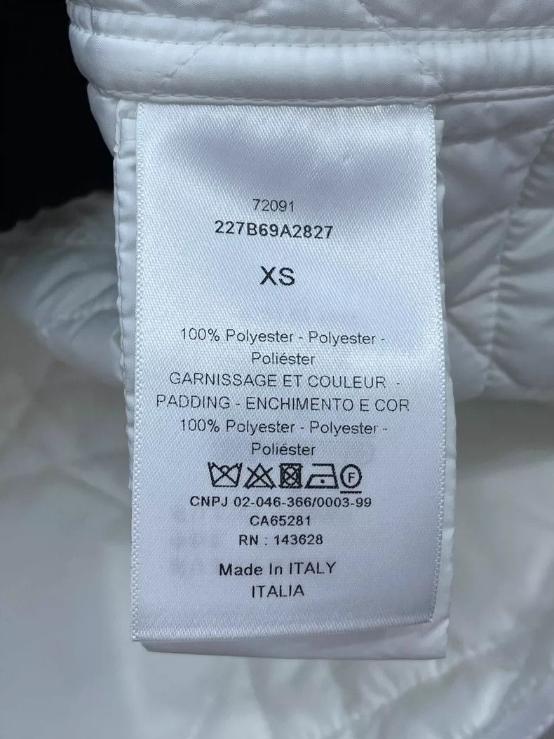 Dior Dior Rattan checkered cotton short-sleeved jacket 2504-Next Size XS / US 0-2 / IT 36-38 - 6 Thumbnail