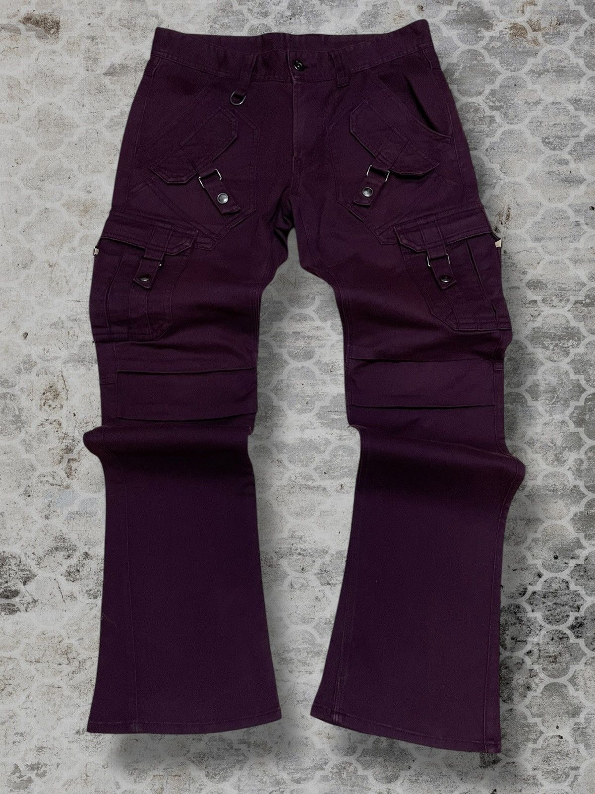 Japanese Brand Vintage 1990s Japan Designer Hideways Nicole Bondage Pant Size US 30 / EU 46 - 1 Thumbnail
