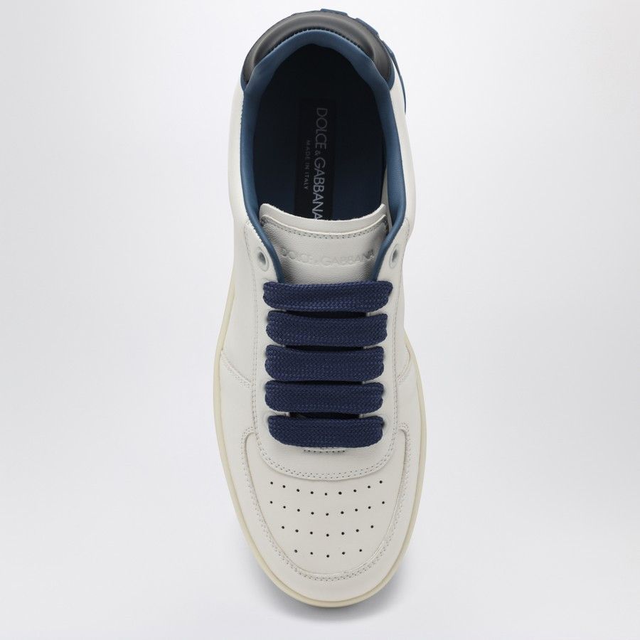 Dolce & Gabbana o1d2blof0226 Low-Top Sneakers in White/Blue Size US 12 / EU 45 - 3 Thumbnail