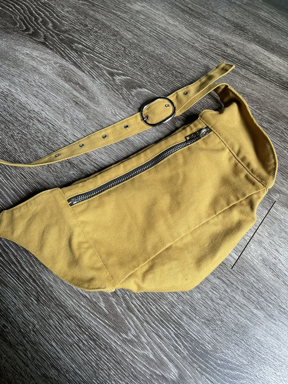 Gallery Dept. Gallery Dept. Yellow Canvas Travel Bumbag Sack Size ONE SIZE - 5 Thumbnail