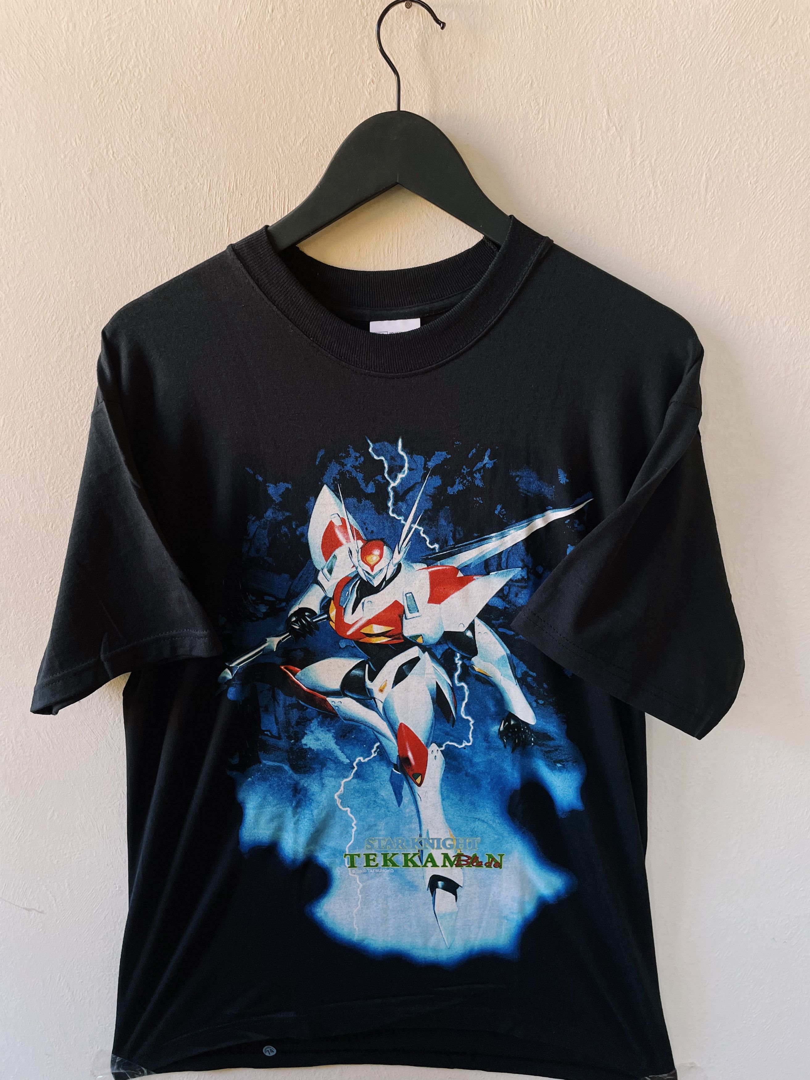 Anime × Japanese Brand × Vintage Vintage 2000 Star Knight Tekkaman Blade Promo T-shirt Black Size US M / EU 48-50 / 2 - 1 Thumbnail