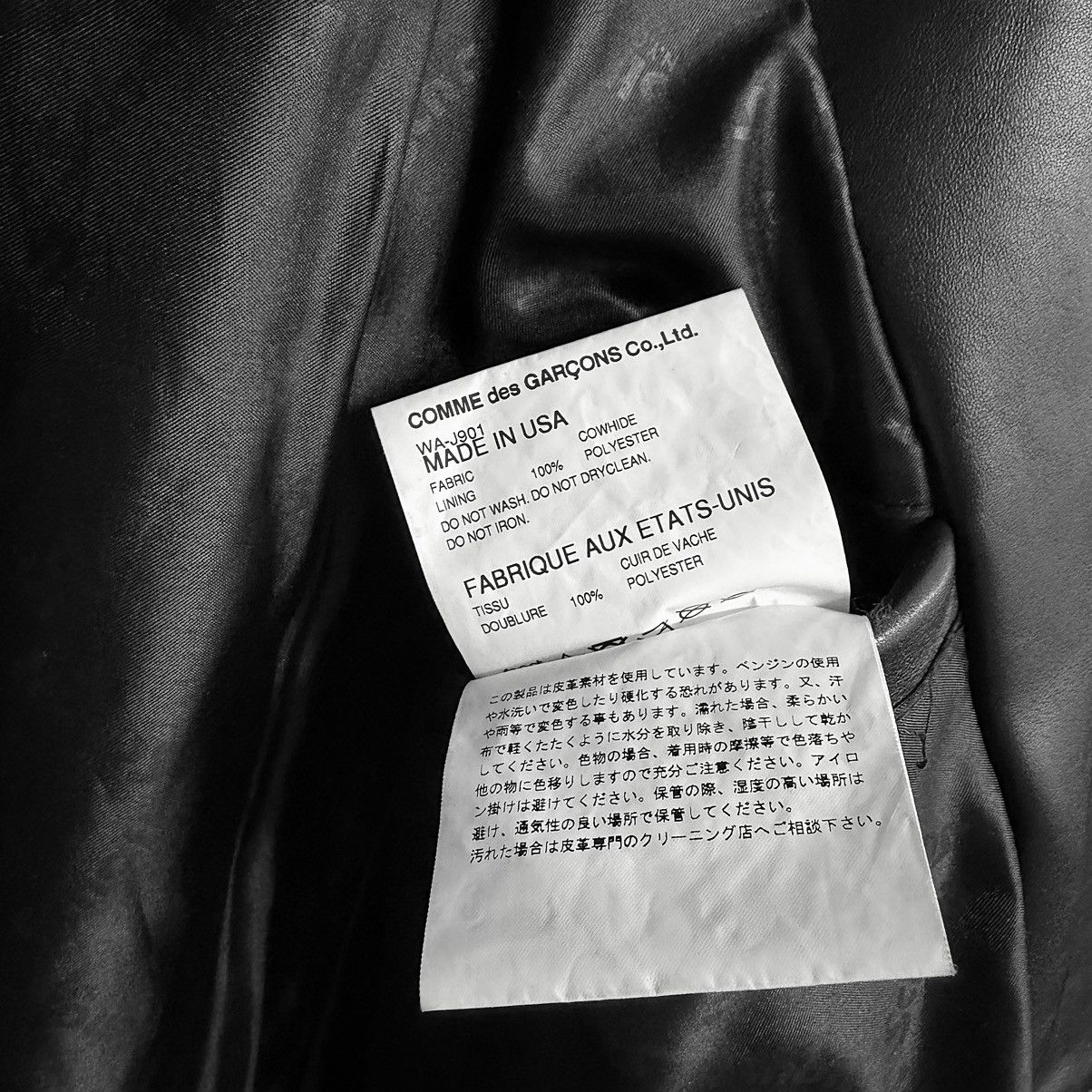 Comme des Garcons Comme des Garçons Junya Watanabe x Schott 2017 Cowhide Size US M / EU 48-50 / 2 - 10 Thumbnail