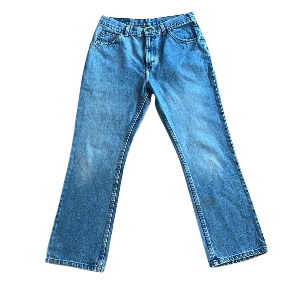 Vintage 90s Vintage Gitano Jeans Mid Rise Straight Leg 30” waist Rig Size 30" / US 8 / IT 44 - 8 Thumbnail