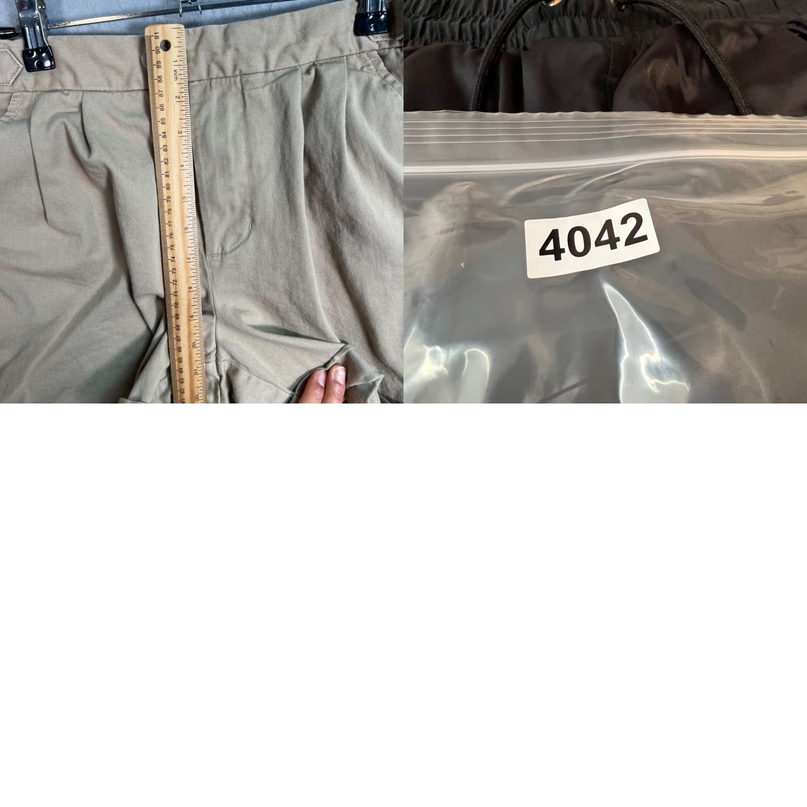 Banana Republic Banana Republic Womens Size 0 Petite Khaki Cotton High-Waist Pleated Shorts Womens Size 25" / US 0 / IT 36 - 8 Thumbnail