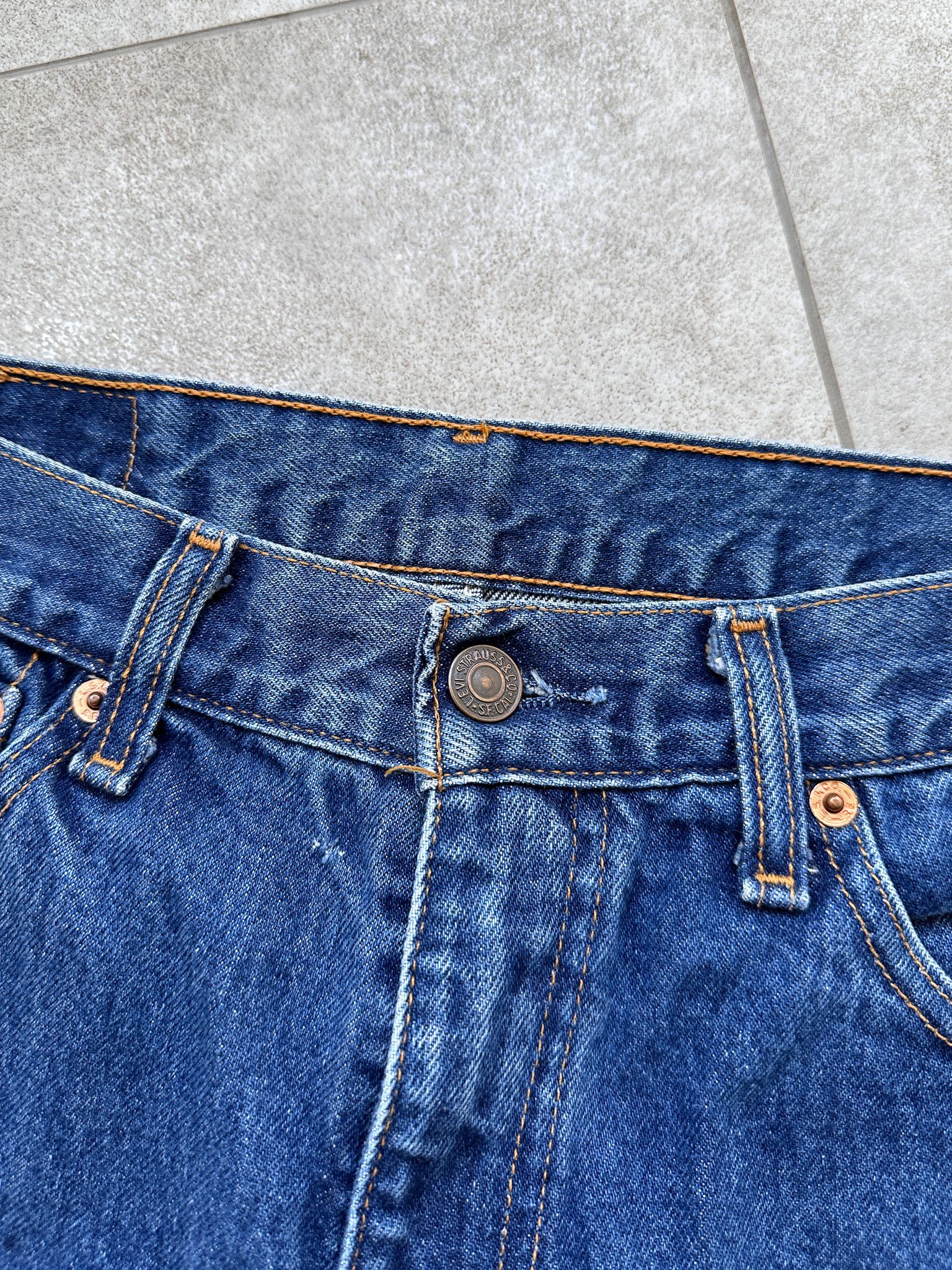 Levi's × Levi's Vintage Clothing Vintage Levis Denim Shorts Size US 32 / EU 48 - 5 Thumbnail