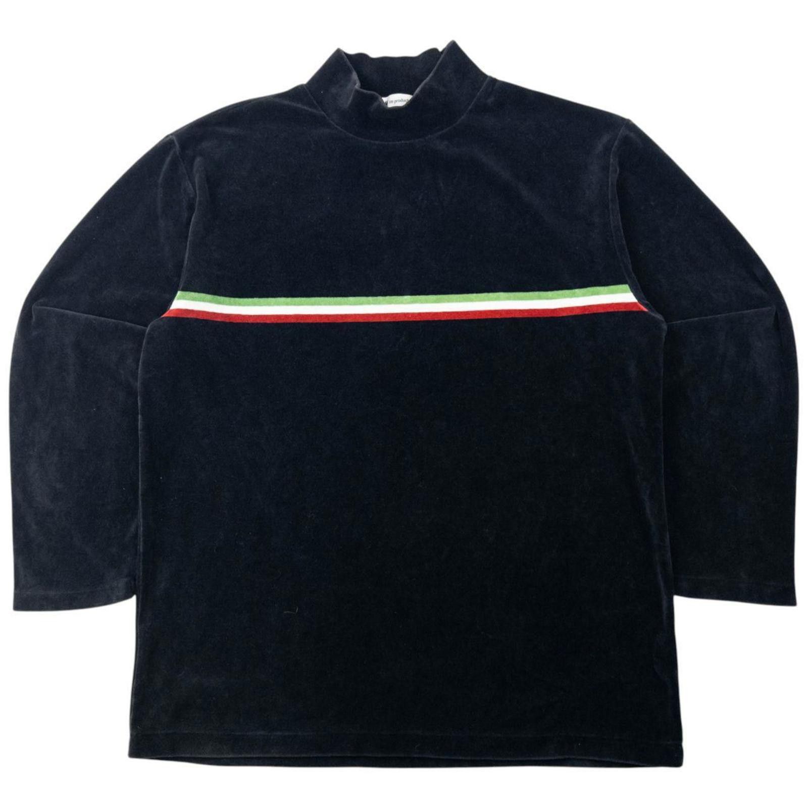 Issey Miyake Vintage 90s Issey Miyake Velour Jumper Size M Size US M / EU 48-50 / 2 - 1 Thumbnail
